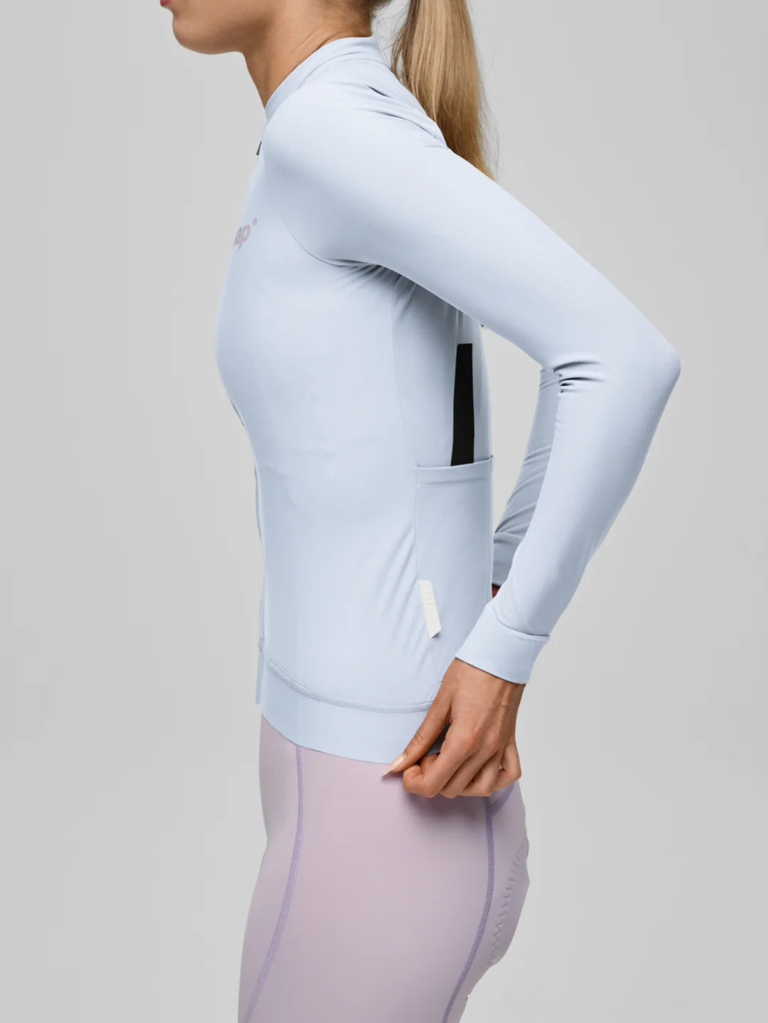 Maap Women's Training Thermal LS Jersey Radtrikot langarm Blue Finch