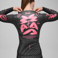 Maap Women's Spectrum Pro Air LS Jersey 3.0 Radtrikot langarm Carbon Rose
