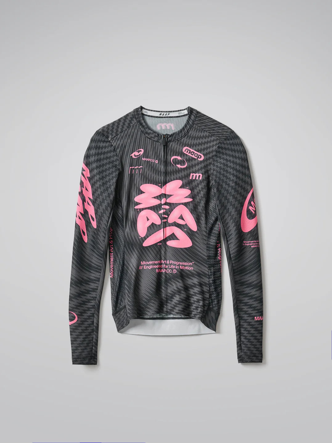 Maap Women's Spectrum Pro Air LS Jersey 3.0 Radtrikot langarm Carbon Rose