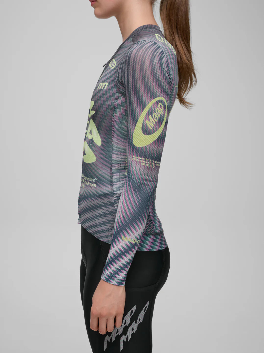 Maap Women's Spectrum Pro Air LS Jersey 3.0 Radtrikot langarm Hologram