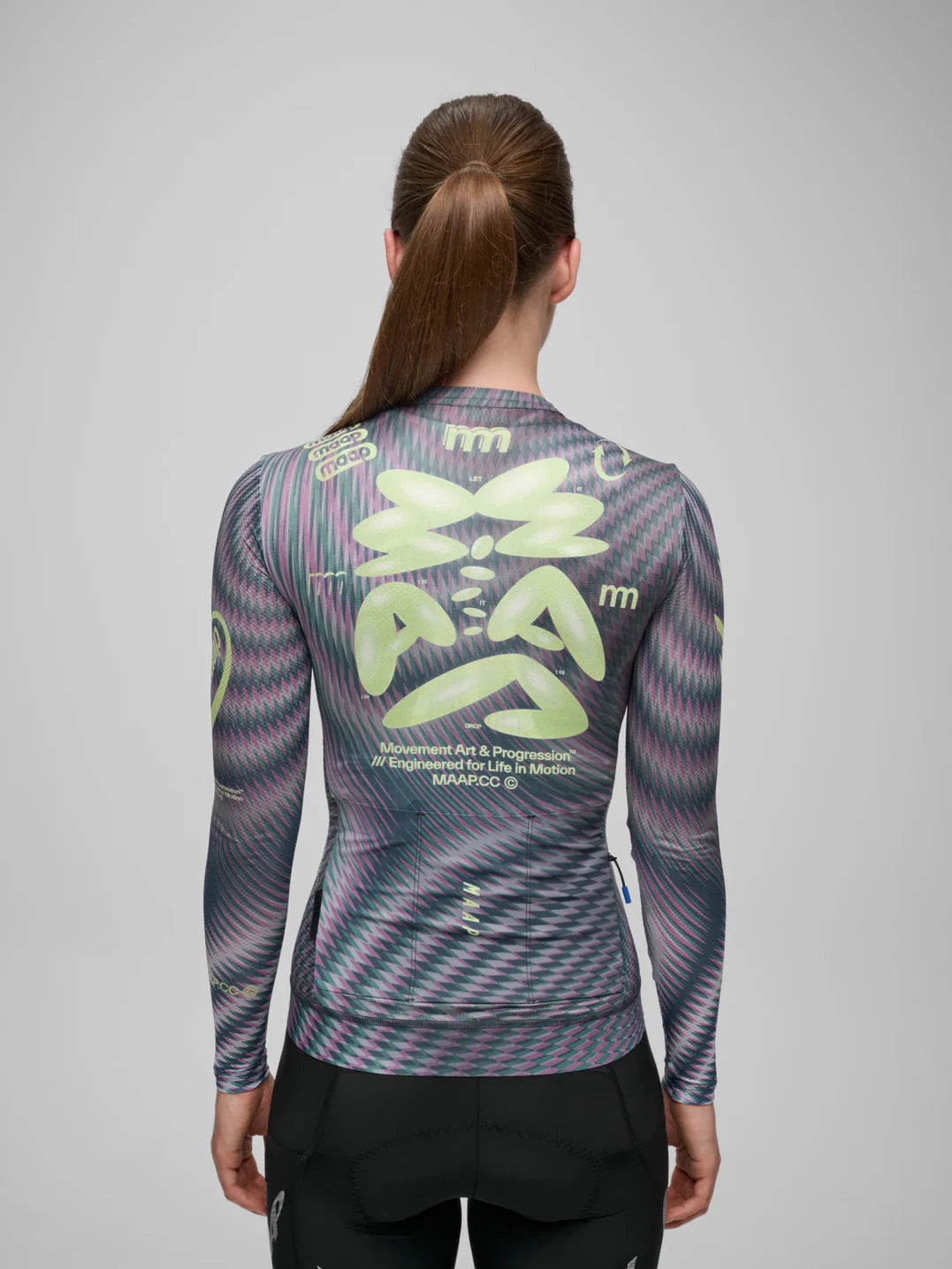 Maap Women's Spectrum Pro Air LS Jersey 3.0 Radtrikot langarm Hologram