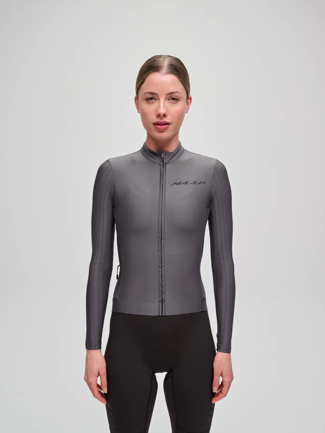 Maap Women's Pro Aero Thermal LS Radtrikot langarm Meteorite