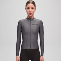 Maap Women's Pro Aero Thermal LS Radtrikot langarm Meteorite