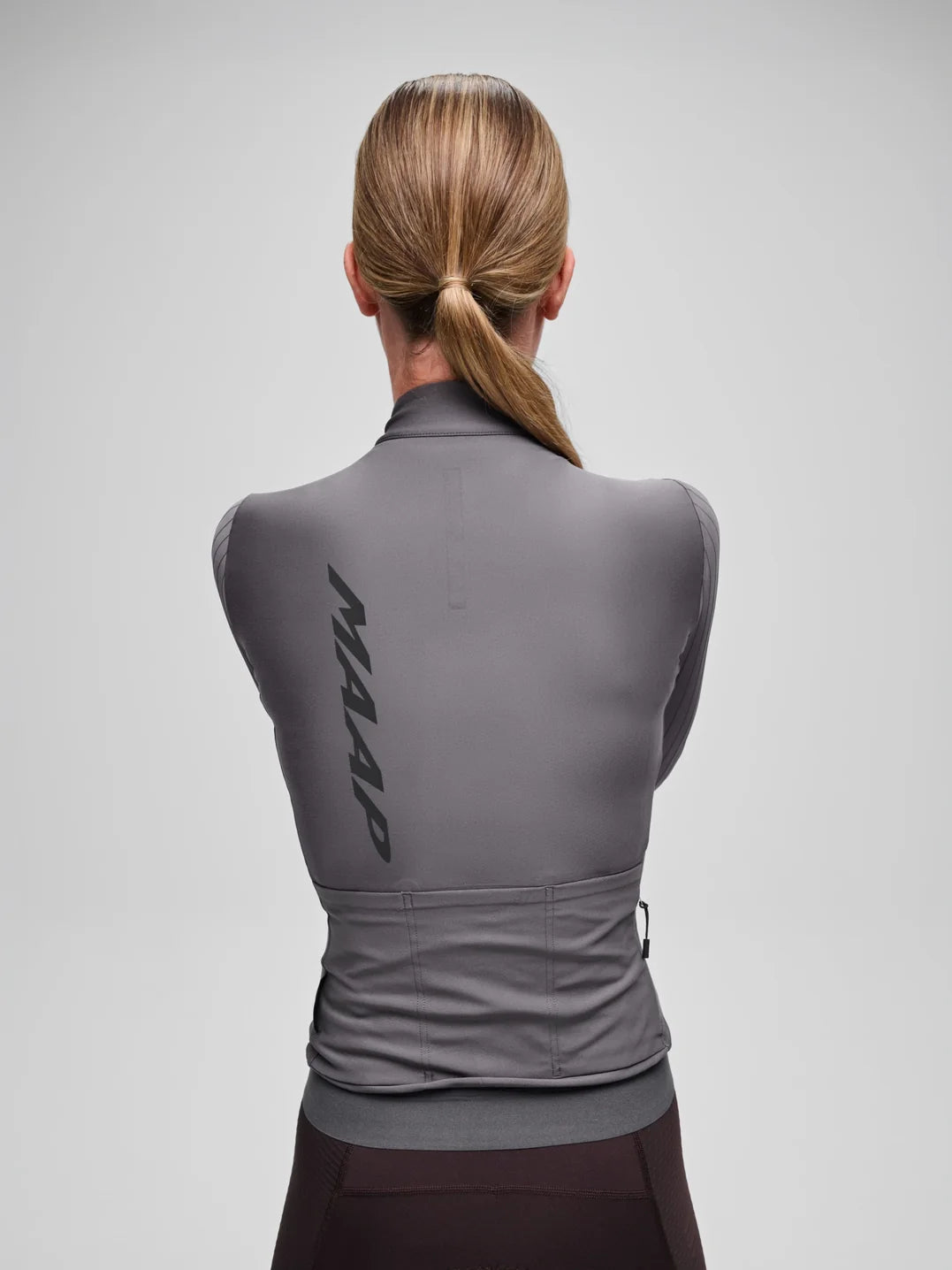 Maap Women's Pro Aero Thermal LS Radtrikot langarm Meteorite