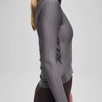 Maap Women's Pro Aero Thermal LS Radtrikot langarm Meteorite