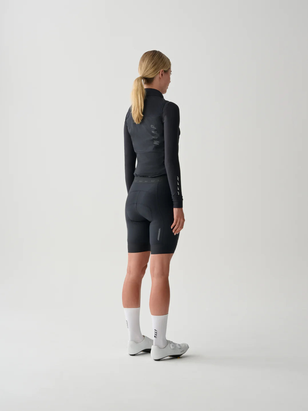 Maap Women's Flow Insulated Vest Windweste Jet Black