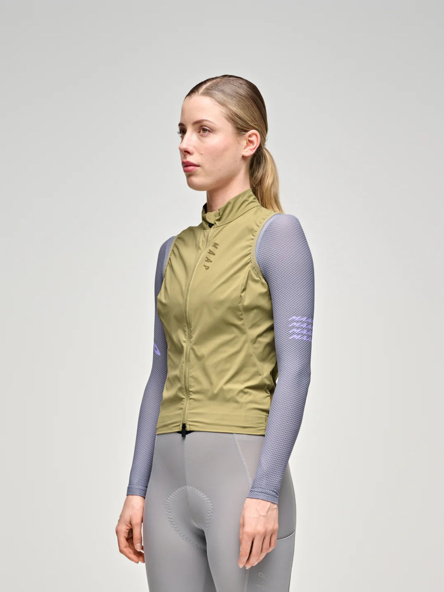 Maap Women's Flow Vest Windweste Dark Ore