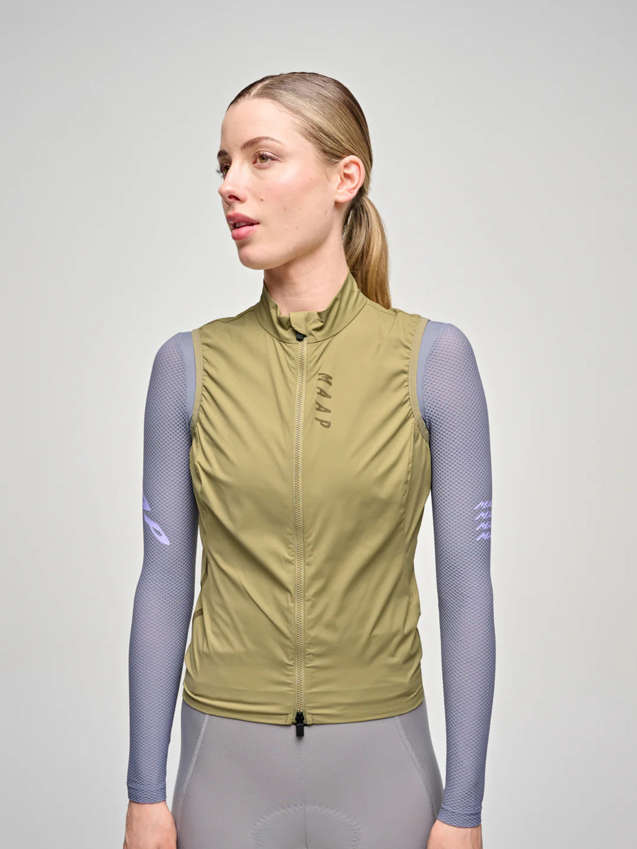 Maap Women's Flow Vest Windweste Dark Ore