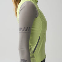 Maap Women's Flow Vest Windweste  Shadow Lime