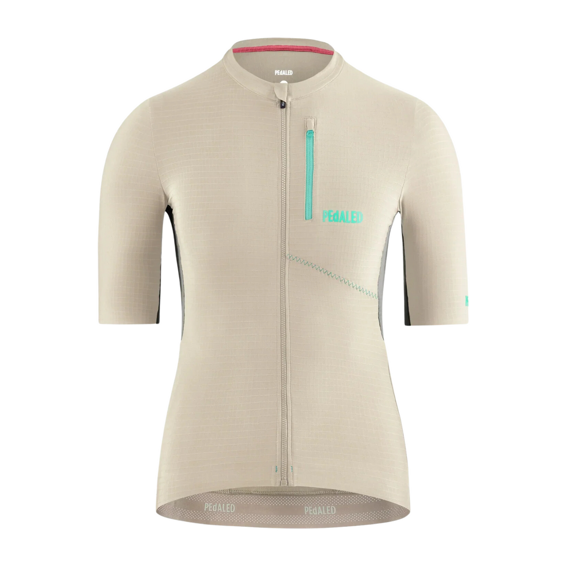 Pedaled Odyssey Women's Jersey Radtrikot Beige