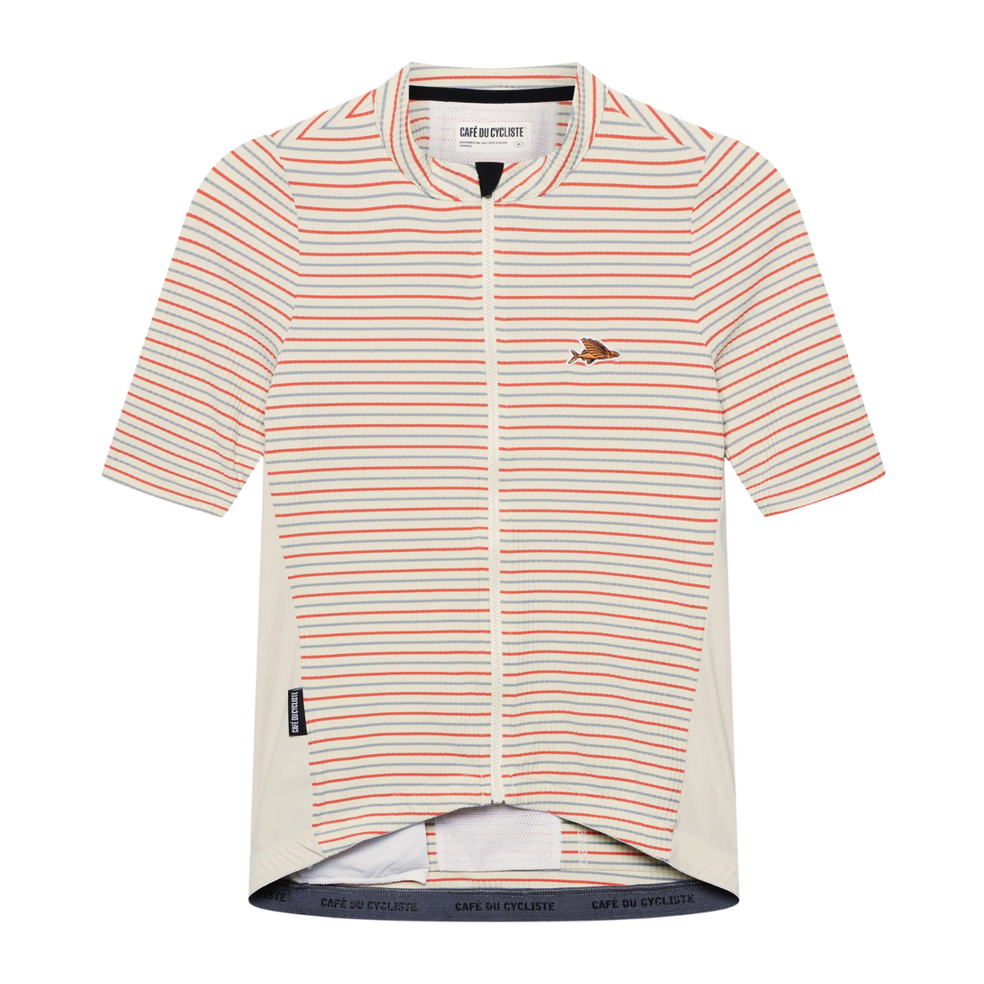 Café du Cycliste Romy Men's Jersey Radtrikot Chalk Fire