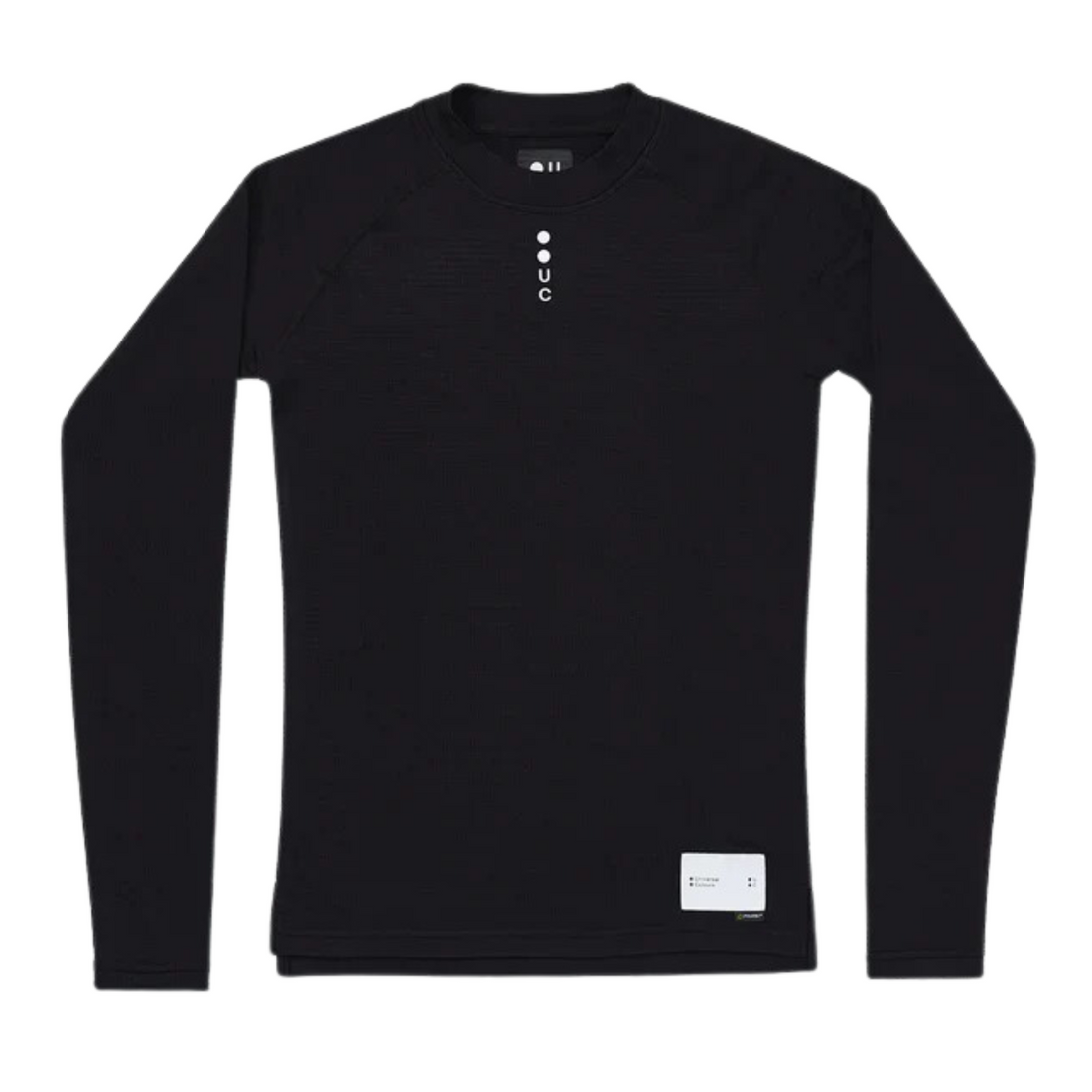 Universal Colours Mono Thermal Men's Base Layer Long Sleeve Unterhemd langarm Black