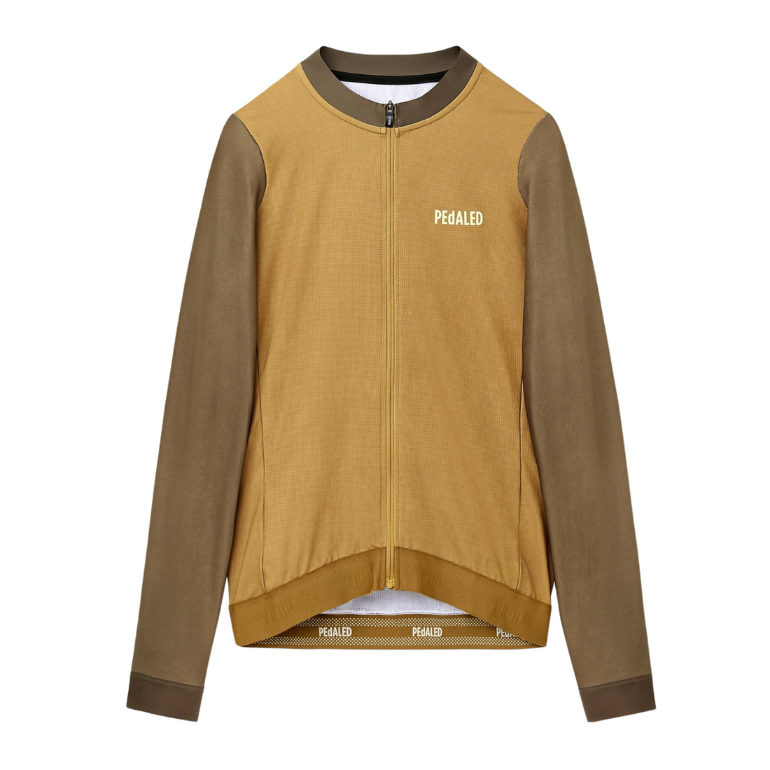 Pedaled Element Training Long Sleeve Jersey Radtrikot langarm Mustard