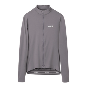 Pedaled Element Women's Long Sleeve Jersey Radtrikot langarm Grey