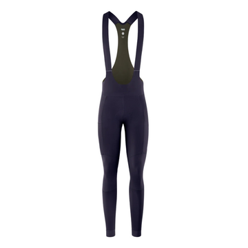 Pedaled Odyssey Women's Tight Thermo Trägerhose Dark Navy