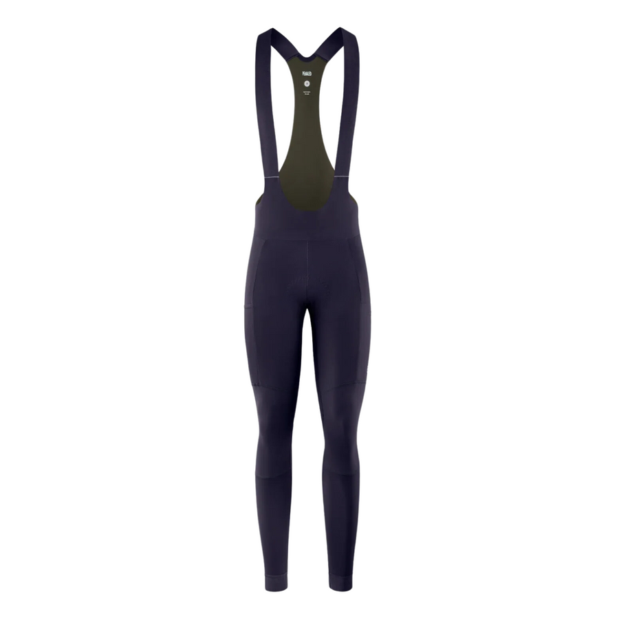 Pedaled Odyssey Women's Tight Thermo Trägerhose Dark Navy