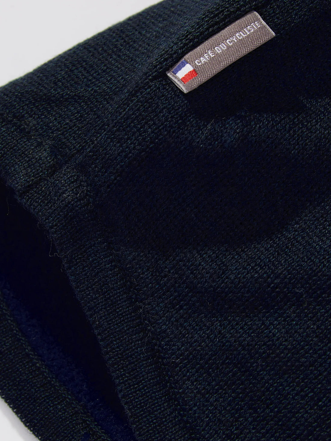 Café du Cycliste Marianne Unisex Merino Beanie Navy