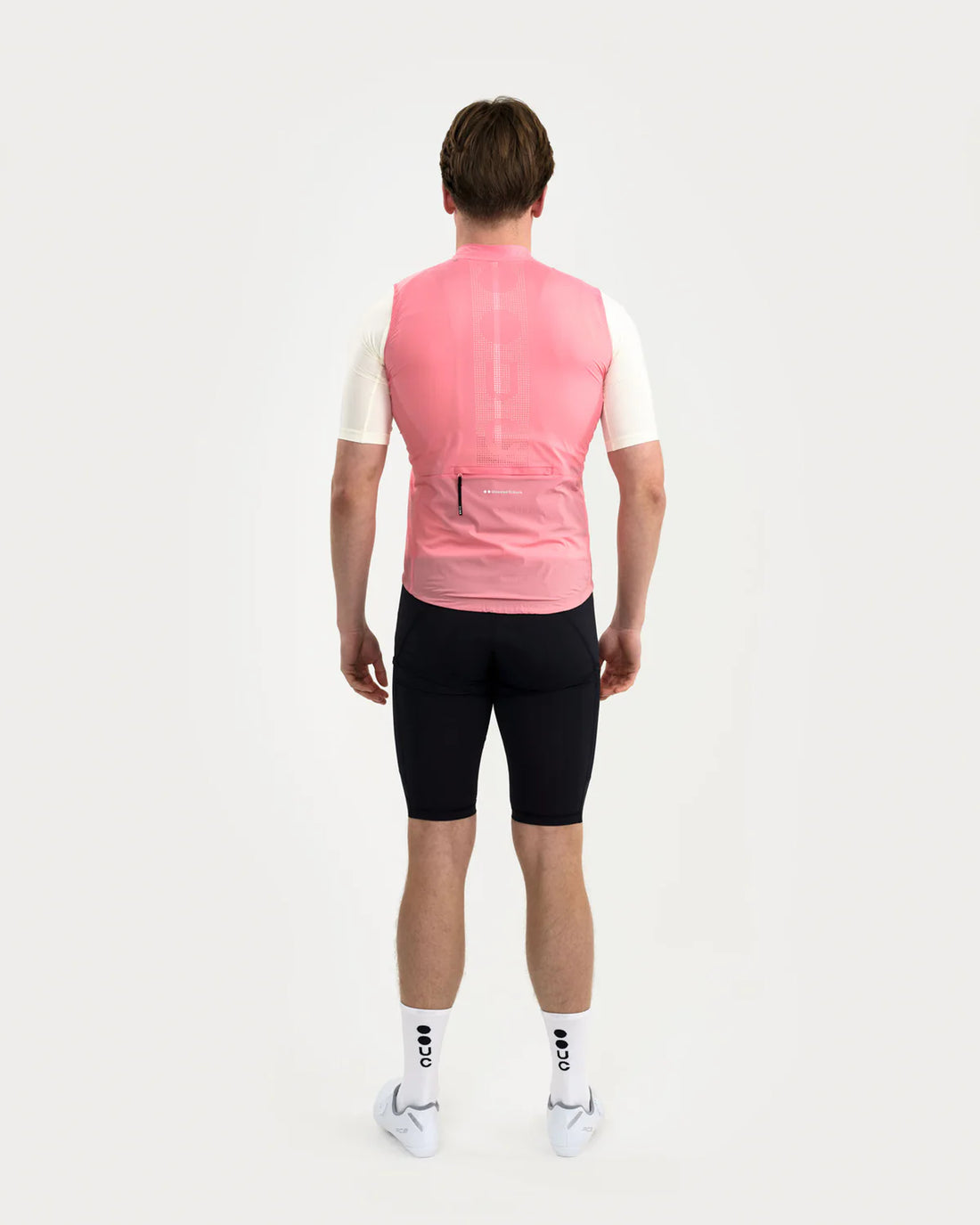 Universal Colours Mono Men's Gilet Windweste Washed Pink