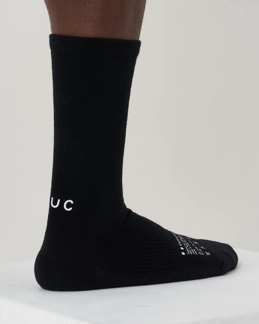 Universal Colours Winter Socks Radsocken Black