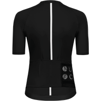 Universal Colours Mono Women's Short Sleeve Jersey Radtrikot Black