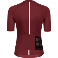 Universal Colours Mono Women's Short Sleeve Jersey Radtrikot Hampton Red