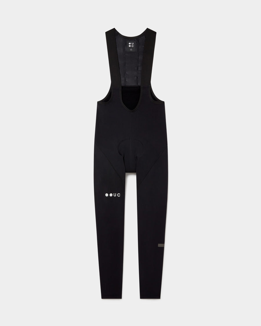 Universal Colors Mono Men's Bib Tight pantalon de vélo d'hiver Noir