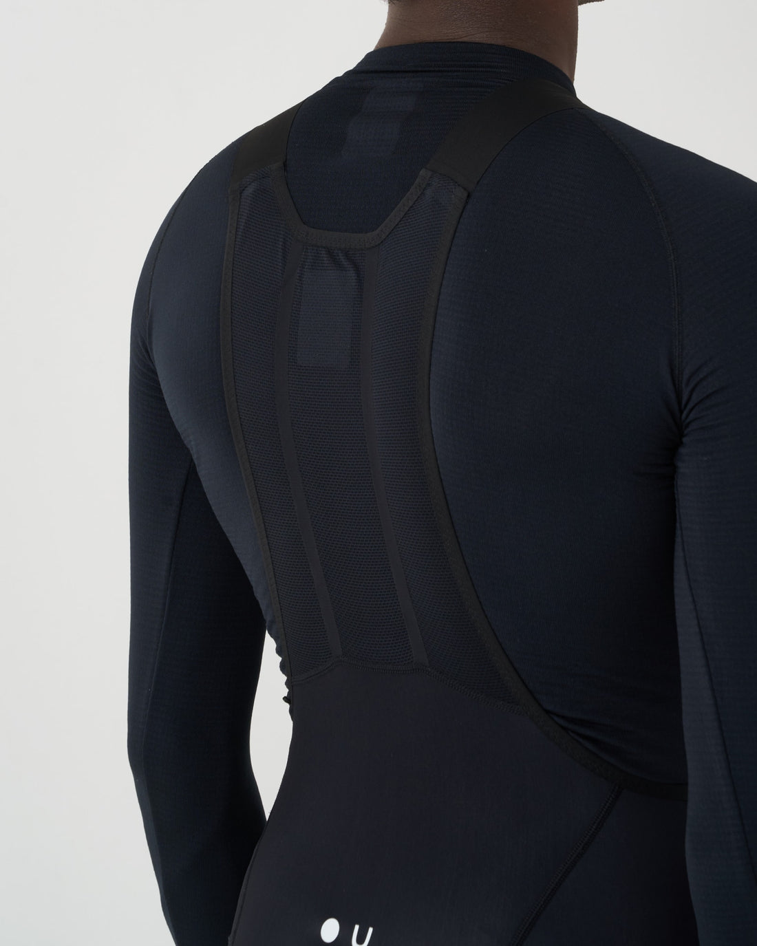 Universal Colors Mono Men's Bib Tight pantalon de vélo d'hiver Noir