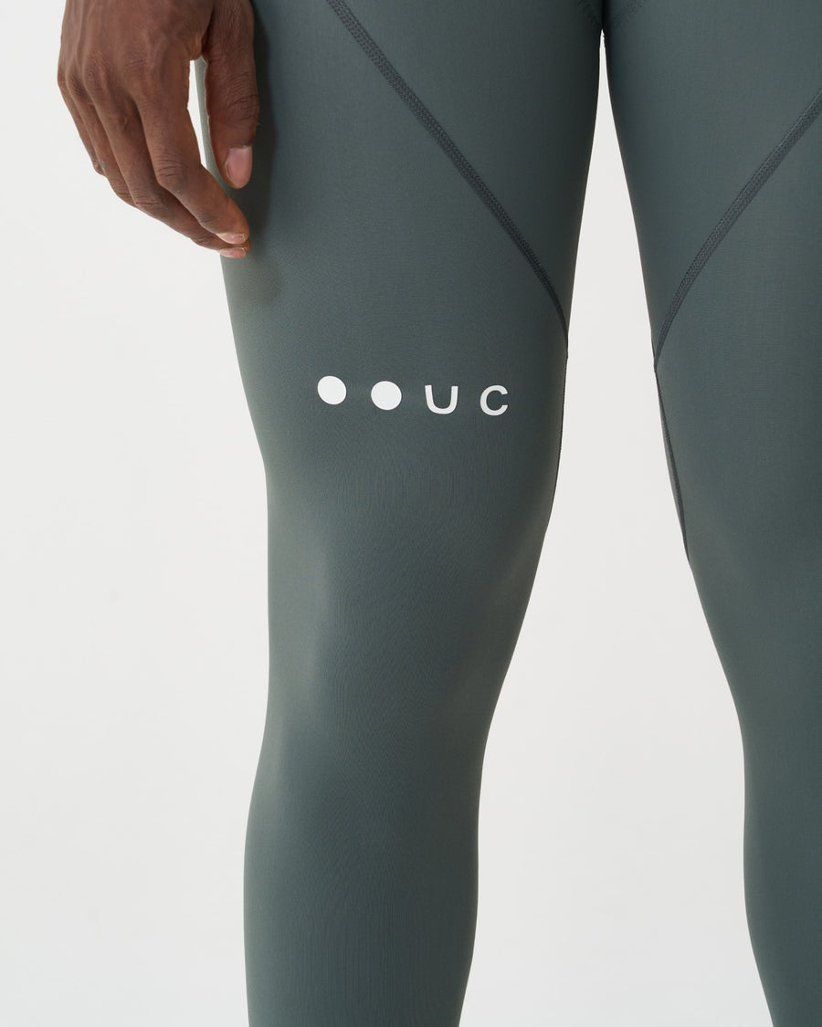 Universal Colors Mono Men's Bib Tight pantalon de vélo d'hiver Noir