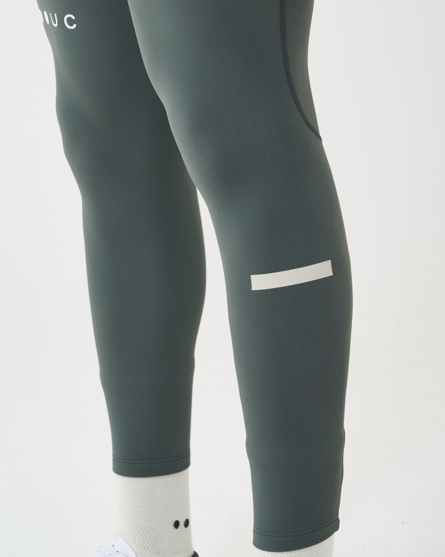 Universal Colors Mono Men's Bib Tight pantalon de vélo d'hiver Noir
