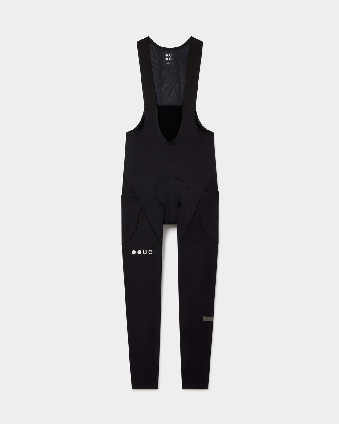 Universal Colours Mono Cargo Men's Bib Tight Winter-Radhose Black