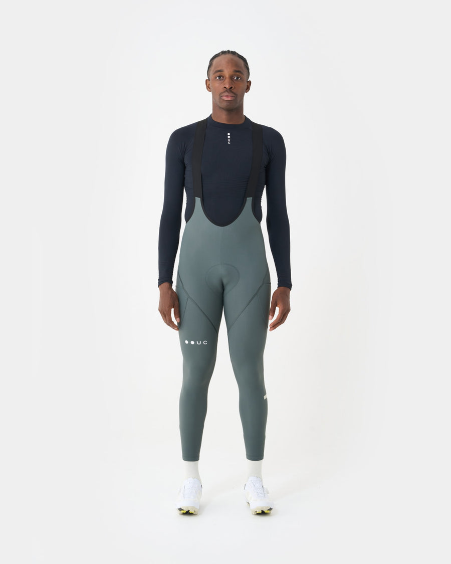 Universal Colours Mono Cargo Men's Bib Tight Winter-Radhose Industrial Teal