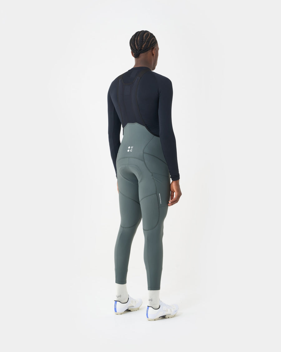 Universal Colours Mono Cargo Men's Bib Tight Winter-Radhose Industrial Teal