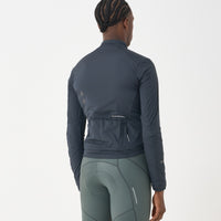 Universal Colours Mono Men's Insulated Jacket Thermo Fahrradjacke Slate Grey
