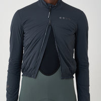 Universal Colours Mono Men's Insulated Jacket Thermo Fahrradjacke Slate Grey