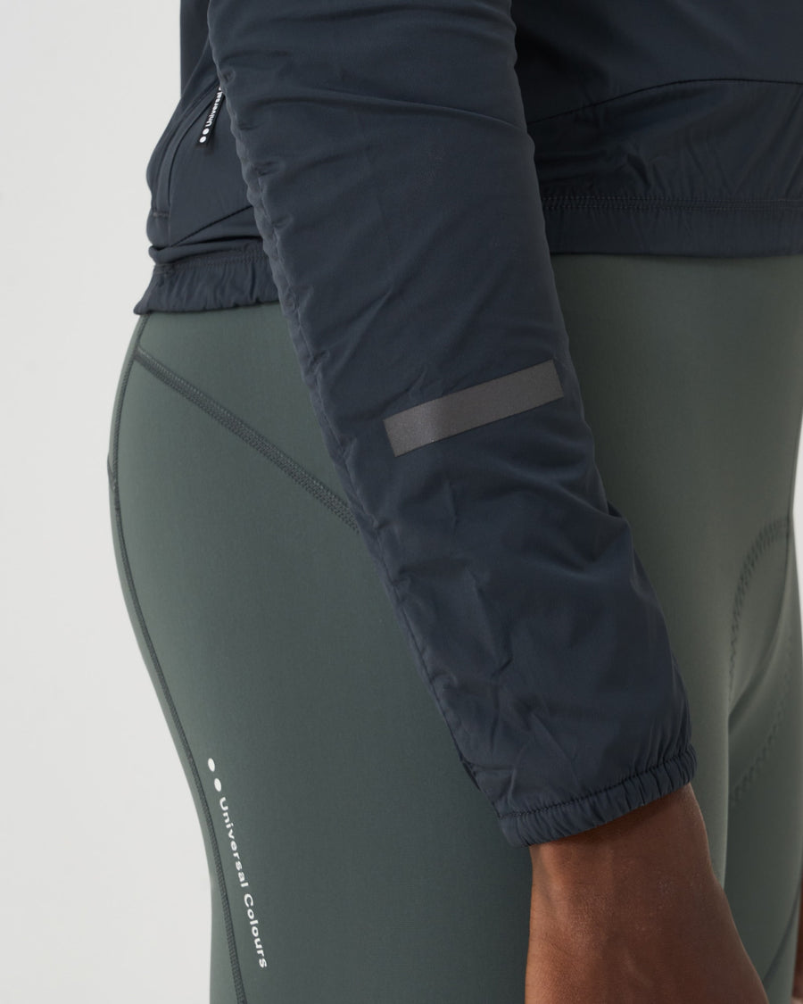 Universal Colours Mono Men's Insulated Jacket Thermo Fahrradjacke Slate Grey