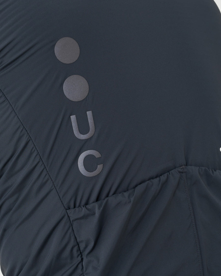 Universal Colours Mono Men's Insulated Jacket Thermo Fahrradjacke Slate Grey