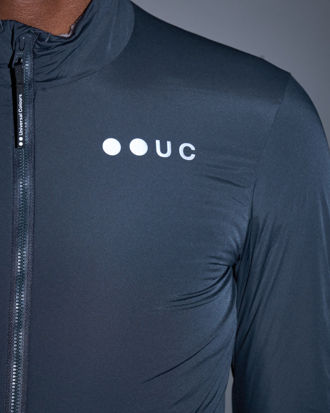 Universal Colours Mono Men's Insulated Jacket Thermo Fahrradjacke Slate Grey
