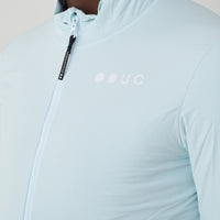 Universal Colours Mono Men's Insulated Jacket Thermo Fahrradjacke Misty Blue