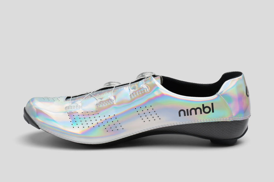 Nimb Ultimate Exceed Pro Edition Stardust Collection Shoes Rennradschuhe Silver Chrome