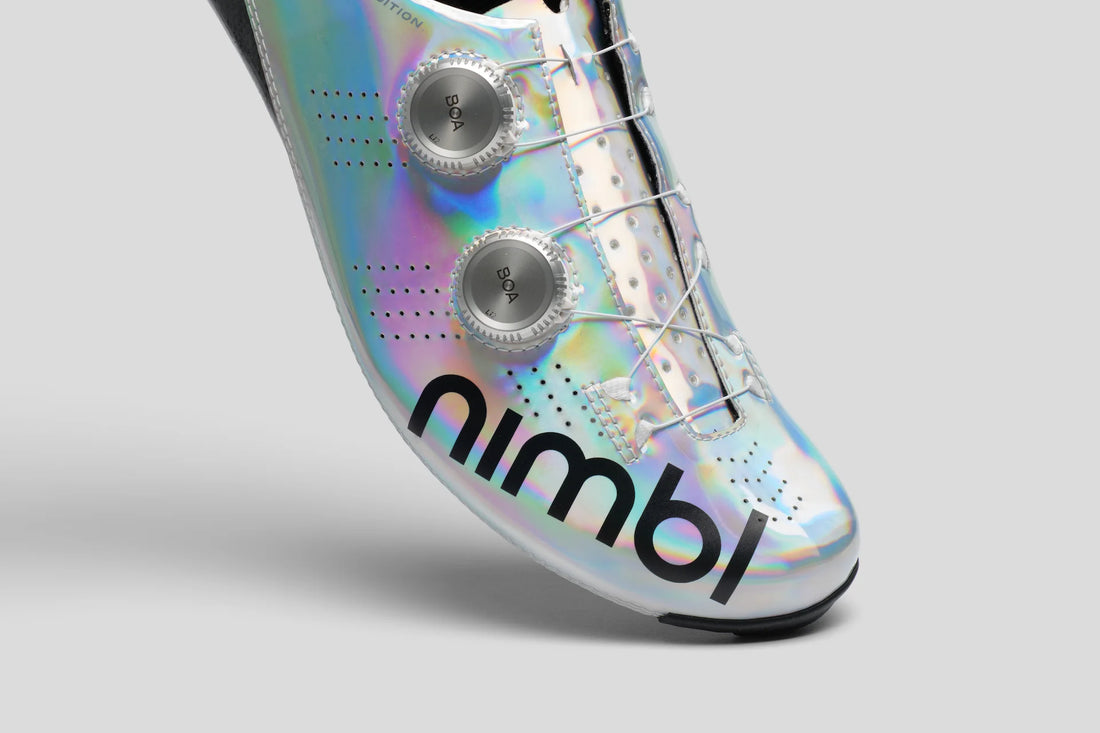 Nimb Ultimate Exceed Pro Edition Stardust Collection Shoes Rennradschuhe Silver Chrome