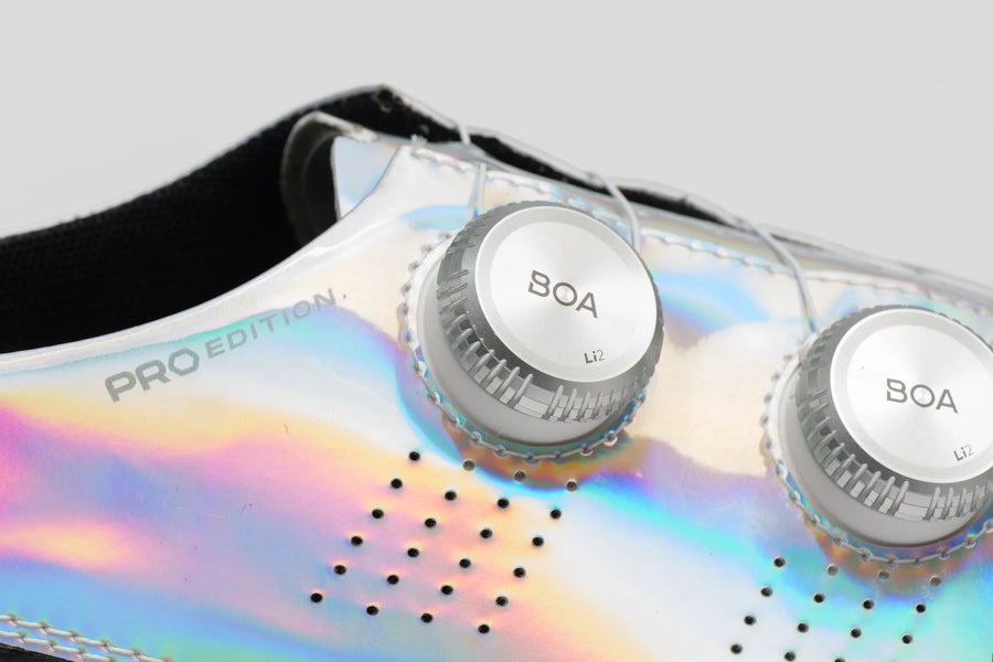 Nimb Ultimate Exceed Pro Edition Stardust Collection Shoes Rennradschuhe Silver Chrome