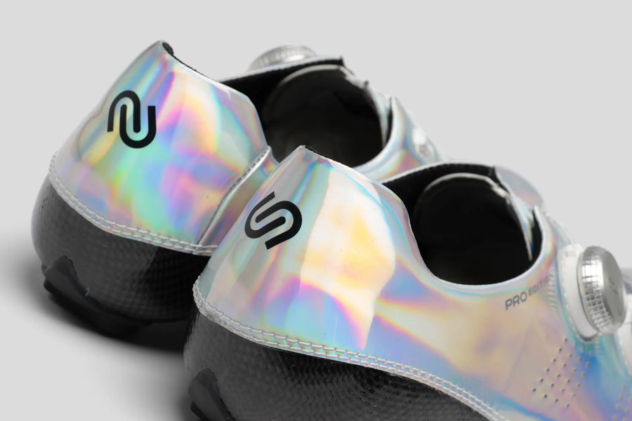 Nimb Ultimate Exceed Pro Edition Stardust Collection Shoes Rennradschuhe Silver Chrome