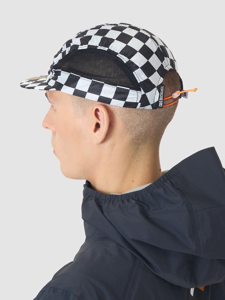 Café du Cycliste Audra Cycling Cap Radkappe Check
