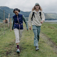 Café du Cycliste Cyrielle Unisex Fleece Gilet Navy