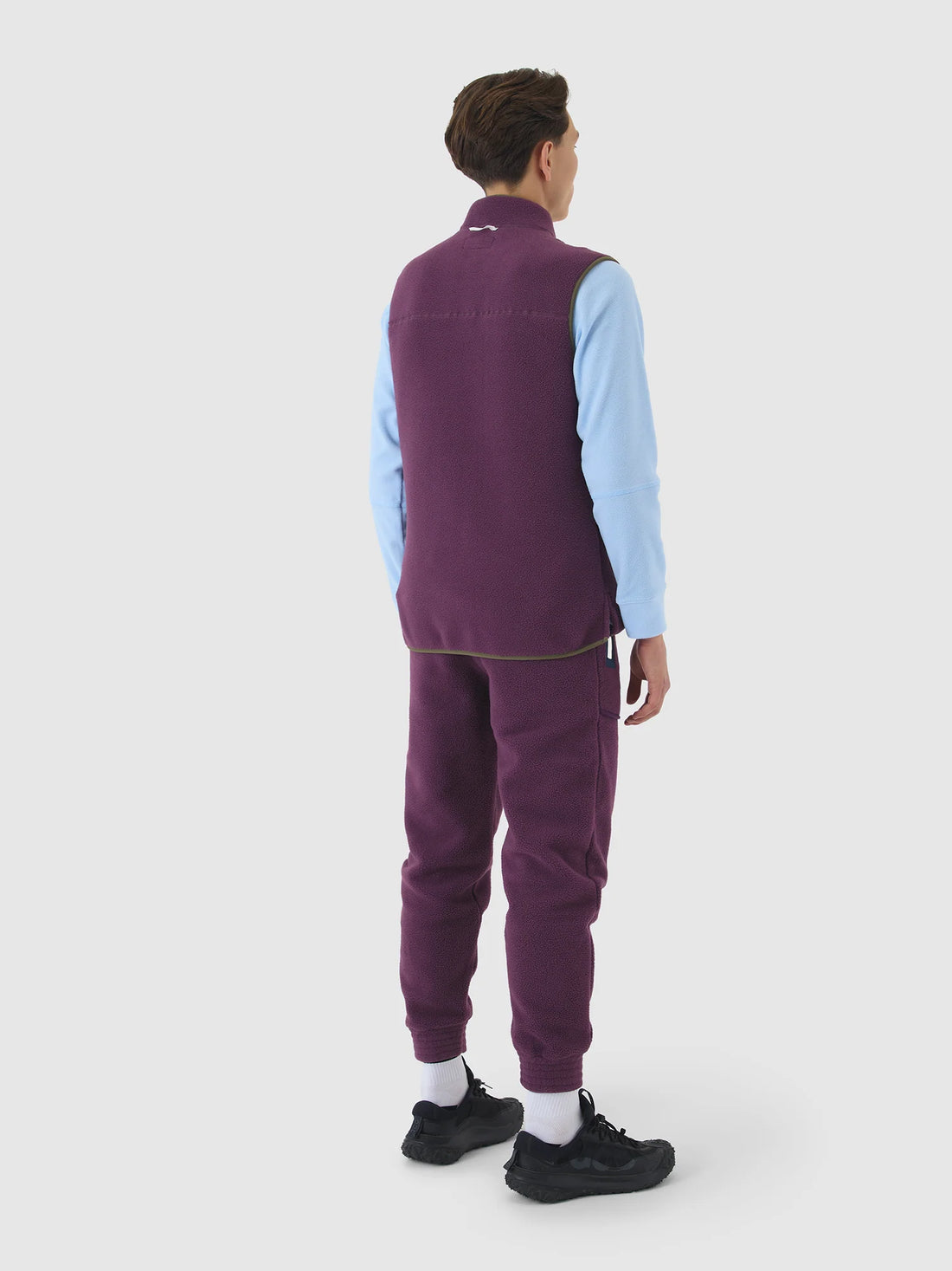 Café du Cycliste Cyrielle Unisex Fleece Gilet Quetsche