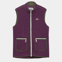 Café du Cycliste Cyrielle Unisex Fleece Gilet Quetsche