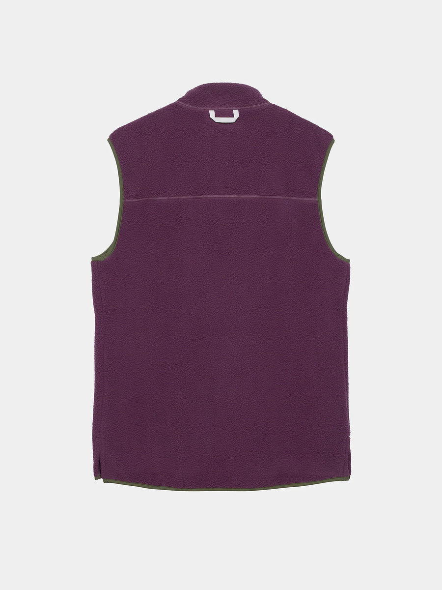 Café du Cycliste Cyrielle Unisex Fleece Gilet Quetsche