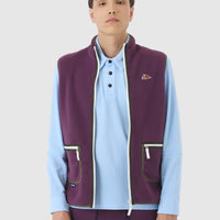 Café du Cycliste Cyrielle Unisex Fleece Gilet Quetsche