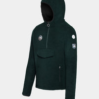 Café du Cycliste Ondine Unisex Fleece Top Dark Green