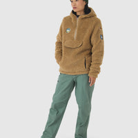 Café du Cycliste Ondine Unisex Fleece Top Sandstone